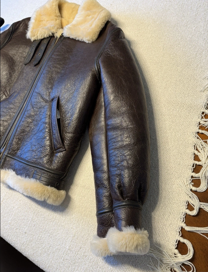 Schott NYC B3 Bomber Jacket Resident Evil 4 Remake Leon S Kennedy Jacket